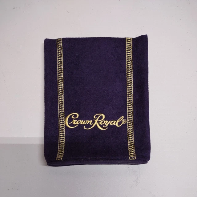 Crown Royal Limited Edition Nip Bottle / Flask Koozie Sleeve ~ Purple Velvet
