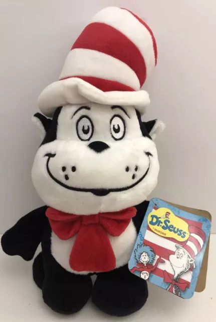 Cat in the Hat Dood Plushie Dr. Seuss Aurora Licensed Stuffed Plush NWT 11"