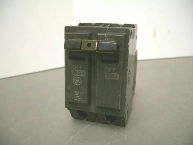 Ge Thql Circuit Breaker Thql2150 50Amp 240Volt 2Pole