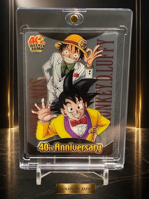 WEEKLY SHONEN JUMP 40th Anniversary Special Card Set 4-Card