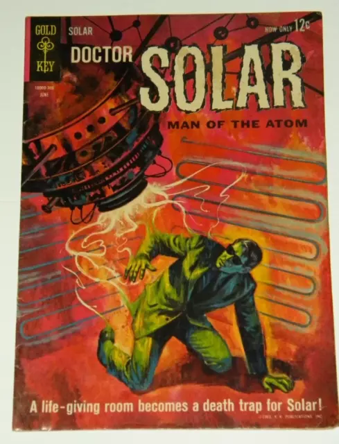 Doctor Solar Man of the Atom #4 1963 Gold Key comics silver age
