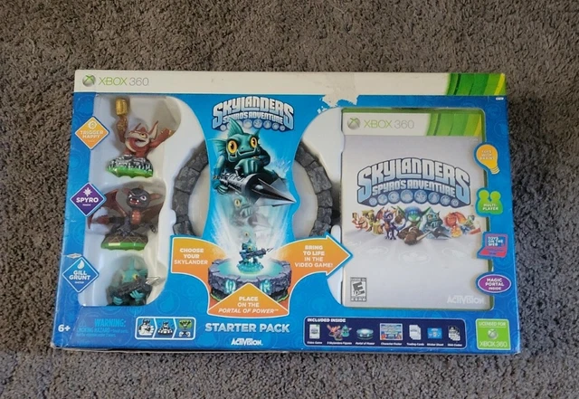 Skylanders Spyro's Adventure XBOX 360 STARTER Pack- Activision- Still Sealed