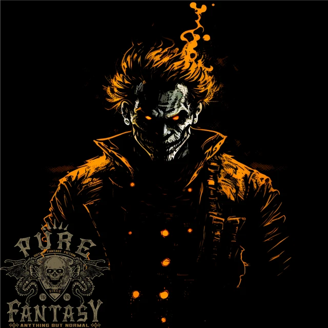 An Evil Clown Halloween Horror Mens Cotton T-Shirt Tee Top