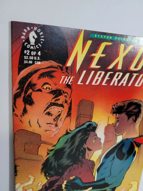 Nexus The Liberator #2 Dark Horse Comics 1992 Adam Hughes Cover VF/NM 2
