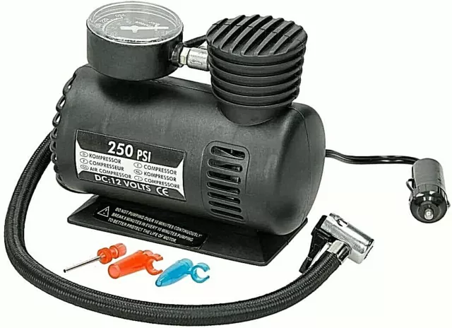 Mini compresseur d'air pompe électrique ABS automobile Durable pompe à Air  de véhicule 300 PSI pompe de gonflage de pneu DC 12V pièces de voiture 
