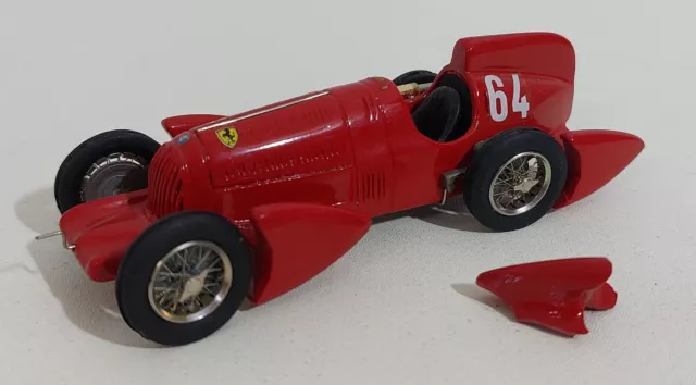 60725 ABC 1/43 n. 7 Carlo Brianza - Alfa Romeo Tipo B P3 aerodinamica - 1934