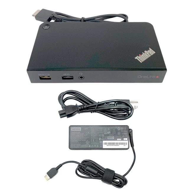 Lenovo ThinkPad DU9019D1 USB 3.0 Dock 03X6059 Docking Station Plus