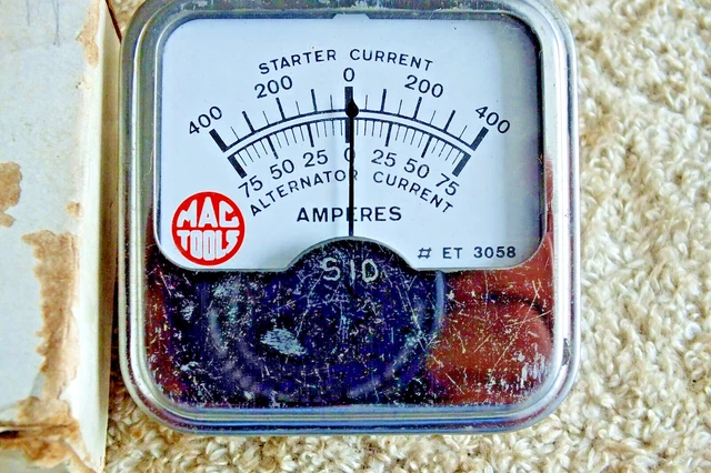 Mac Tools # Et3058 Starter Current Indicator Meter Gage Excellent In Box Mac Tools # Et3058 Starter Current Indicator Meter Gage Excellent In Box