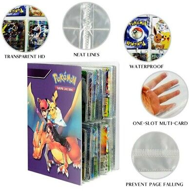 1# 30 Pagine 240 capacità di Carte Album di Pokemon,Trading Card Album,Porta Carte Pokemon Album JIM Pokemon Carte Album 