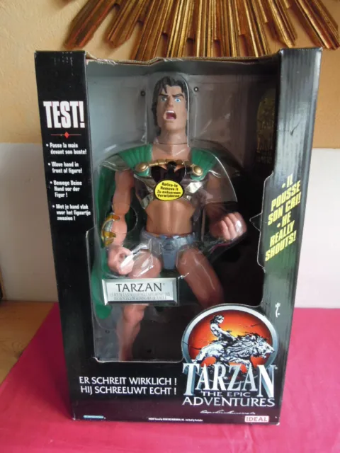 Grande Figurine Tarzan The Epic Adventures Ideal Sonore Vintage