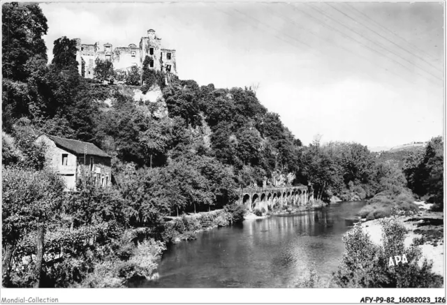 AFYP9-82-0875 - LAGUEPIE - Tarn et Garonne - le château et le viaur