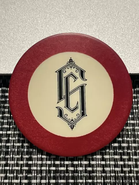 (((Nice))) Antique Uspc Crest And Seal Casino Chip Poker Chip Gambling Sc?