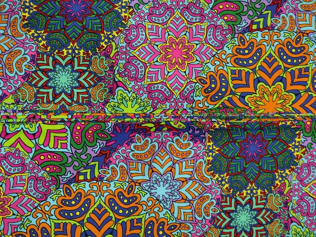 Tissu Africain Ankara Wax Print 6 Yards - Polyester - Motifs Géométriques - DIY Vêtements, Déco