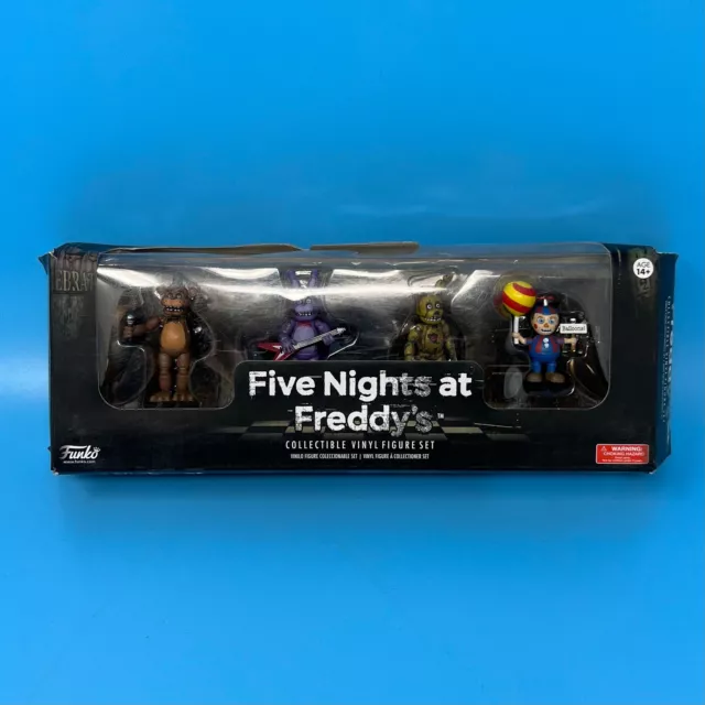 Five Nights at Freddy's 2-inch Four Pack Vinyl Figures Set #1 (NEW) U.S.  Seller