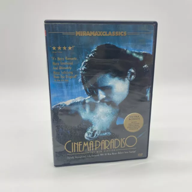 Cinema Paradiso (DVD, 2003) W/ Insert