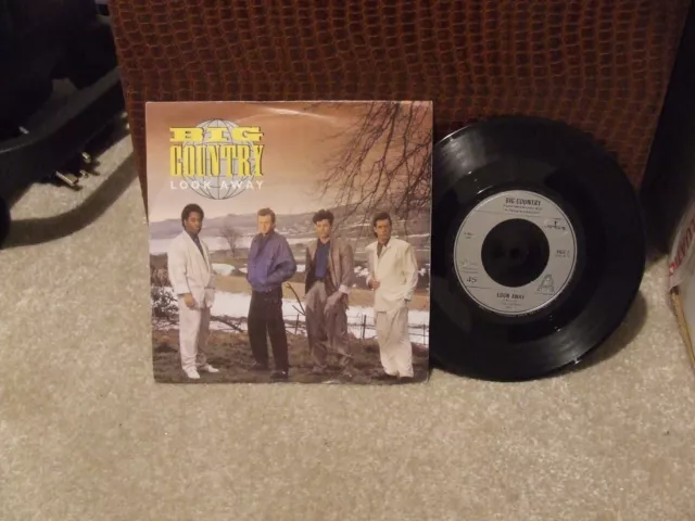7" Picture Sleeve Big Country Look Away Bigc1 1986