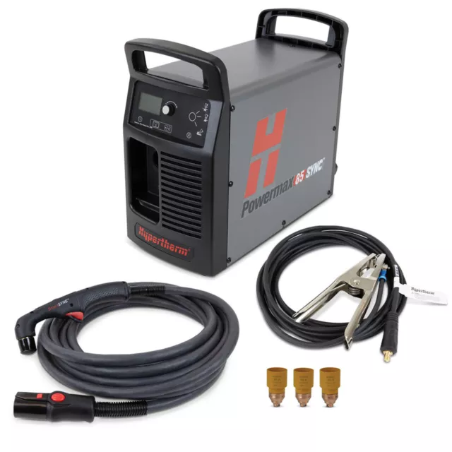 Hypertherm Powermax 85 SYNC Plasma Cutter w/ 50 ft. Handheld Torch 087184