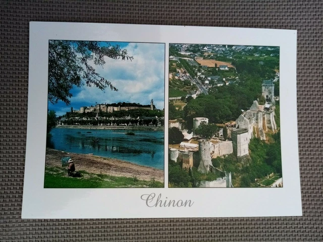 Cpsm Cpm Chinon Château Du Coudray