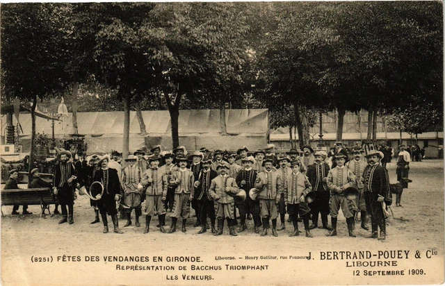 CPA AK Fetes des Vendanges en gironde (192486)