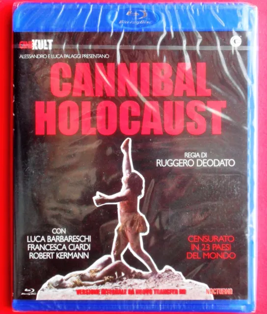 cannibal holocaust ruggero deodato francesca ciardi luca barbareschi rare bluray