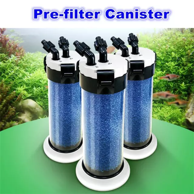 External Fish Tank Aquarium Filter Canister Water Pump Pond Filtration