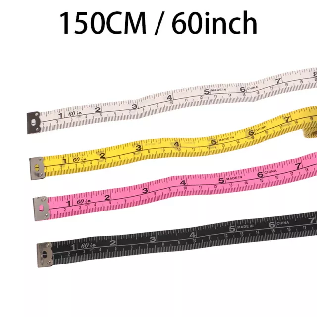 150CM Sewing Tailor Tape Soft Ruler Dressmaking Double-sided Scale 60 Inch
