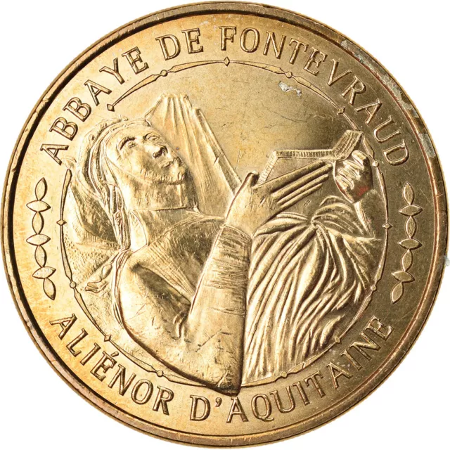 [#911977] France, Token, Touristic token, Fontevraud - Abbaye Royale n°4, Arts &