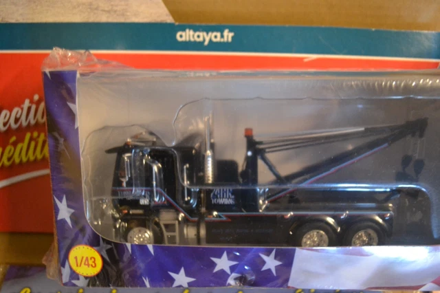 Camion Dépanneuse Freightliner FLA - Altaya 1/43, Métal, Jamais Ouvert, Très Bon état