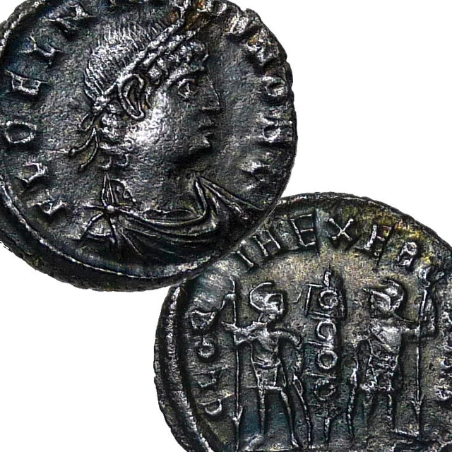 DELMATIUS Very RARE R4 in RIC Uncle Constantine the Great as Emperor. Roman Coin