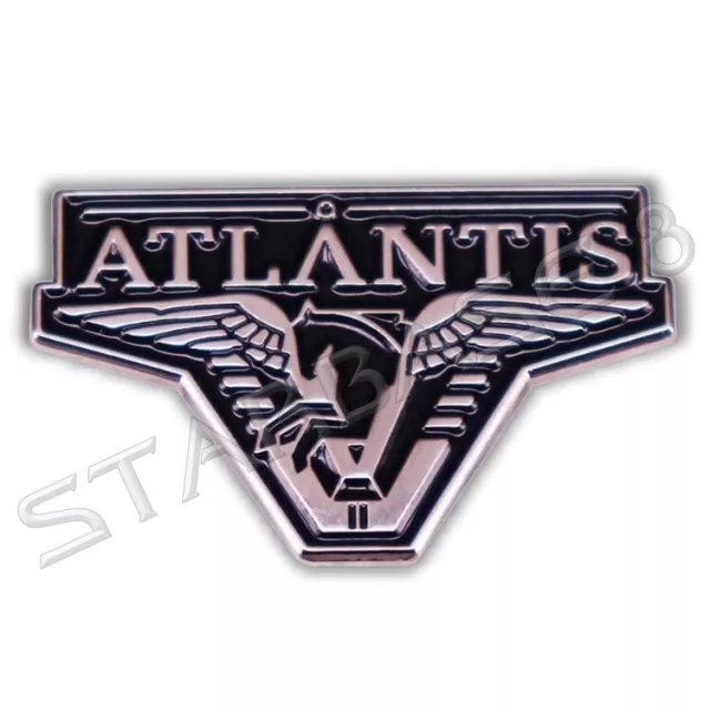 Stargate Atlantis Relief Logo Ansteck Pin