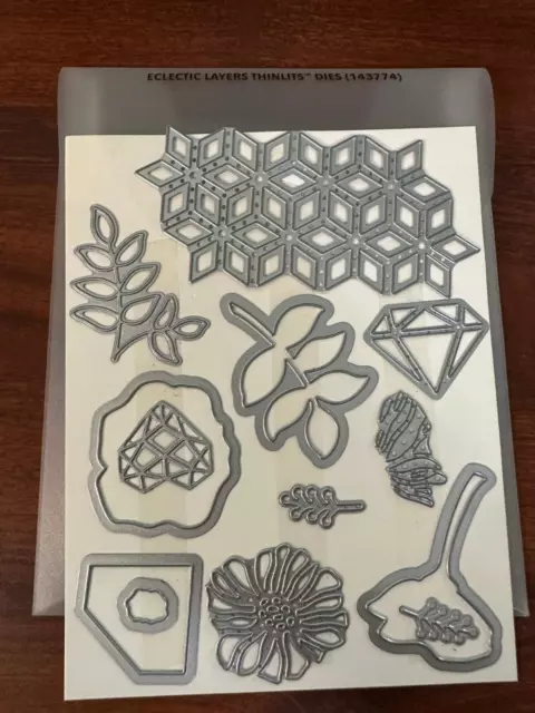 Troqueles delgados Stampin Up ~ capas eclécticas 143774 ~ J7