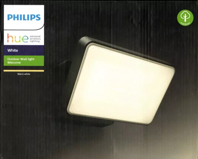 Philips Hue Wall light Welcome White Flutlicht, 2300lm, dimmbar, Außenbereich