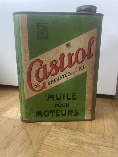 Bidon D'huile Moteur Cushman Vintage – Format Quart (USA, Neuf)