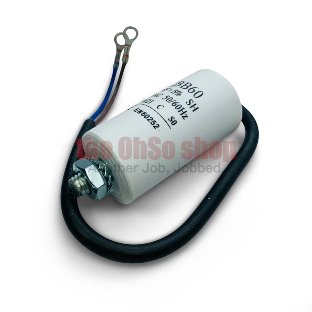 4UF WIRED CAPACITOR CBB60 Start Run Motor Generator, Compressor, Air