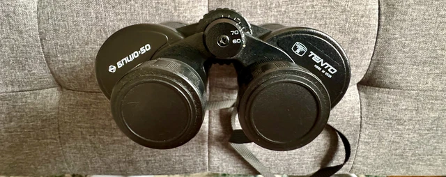 Fernglas Russisch UdSSR USSR Tento 10 x 50 mit Ledertasche Fernglas Russisch UdSSR USSR Tento 10 x 50 mit Ledertasche