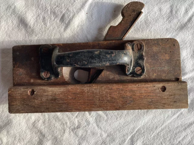 Vintage Wood Molding Plane/ rabbet cut