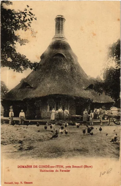 CPA AK domain de CONDÉ-sur-ITON near BRETEUIL (478406)