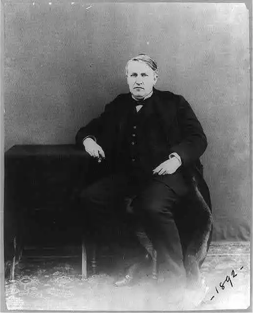 Thomas Alva Edison,1847-1931,American inventor,businessman,phonograph 1