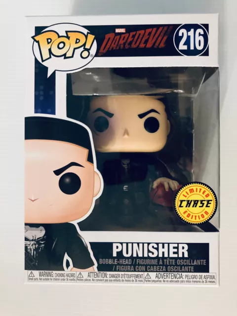 Funko POP! - Daredevil #216 - The Punisher With Daredevil Mask Chase - Sealed