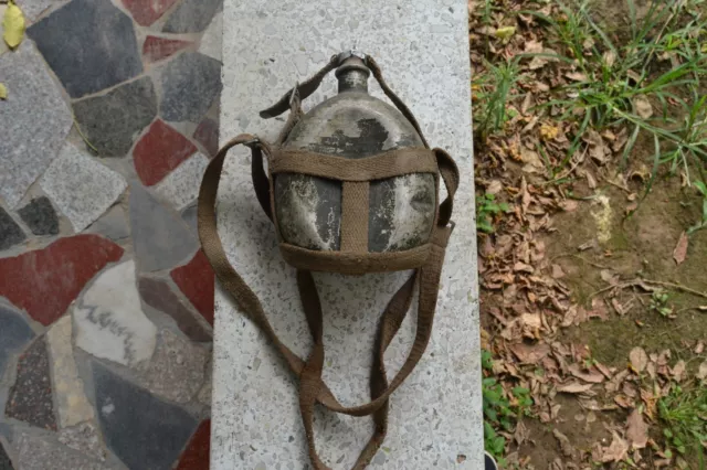 Korean War Era the Chinese People's Volunteers ARMY PVA type 50 Water Bottle 2