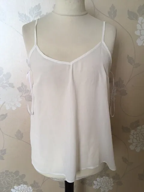 Gilet Atmosphere - swing top donna camicia taglia 16 - bianco nuovo