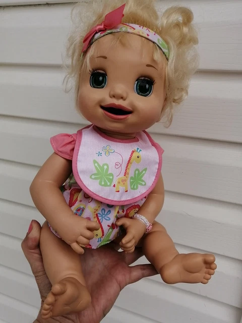 BABY ALIVE 2007 Learns To Potty Doll Hasbro, moves her mouth Eyes