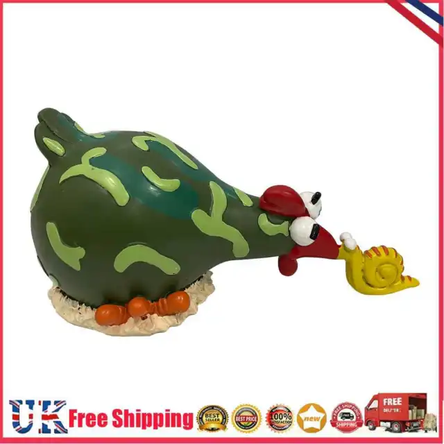 Resin Chicken Statue Funny Cute Chick Figurine Animal Art Sculptures (F) *Z