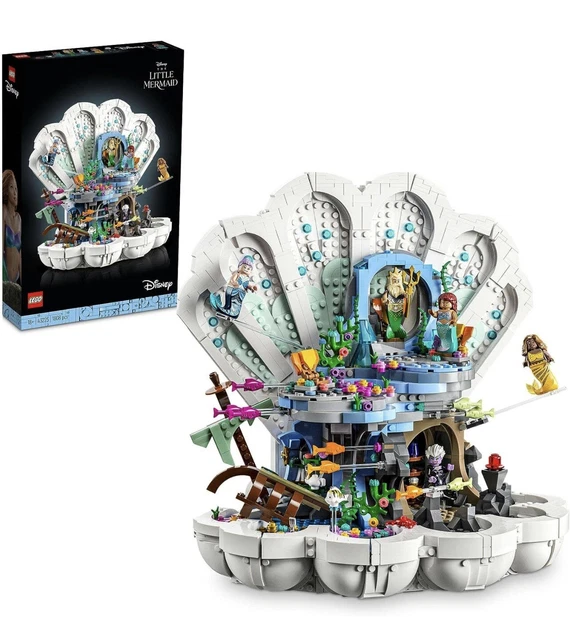 LEGO 43225 Disney The Little Mermaid Royal Clamshell / 1808 pieces 1 watched in