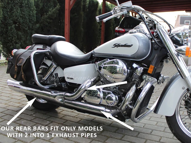 Chrome Engine Guard Crash Bar For Honda Shadow Aero VT750 – Fits 2004-2024