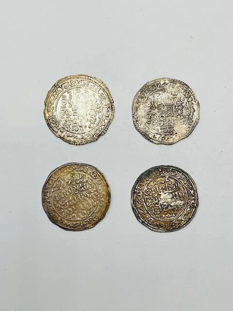 4 Medieval Ancient Islamic Coins - Fresh Estate Find - No Reserve! 4 Medieval Ancient Islamic Coins - Fresh Estate Find - No Reserve!