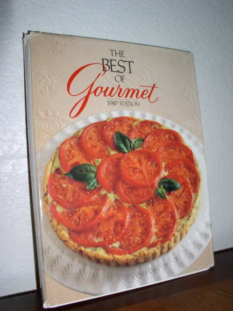 The Best of Gourmet 1987 Edition (HC,DJ,1'st Edition Conde Nast Books)