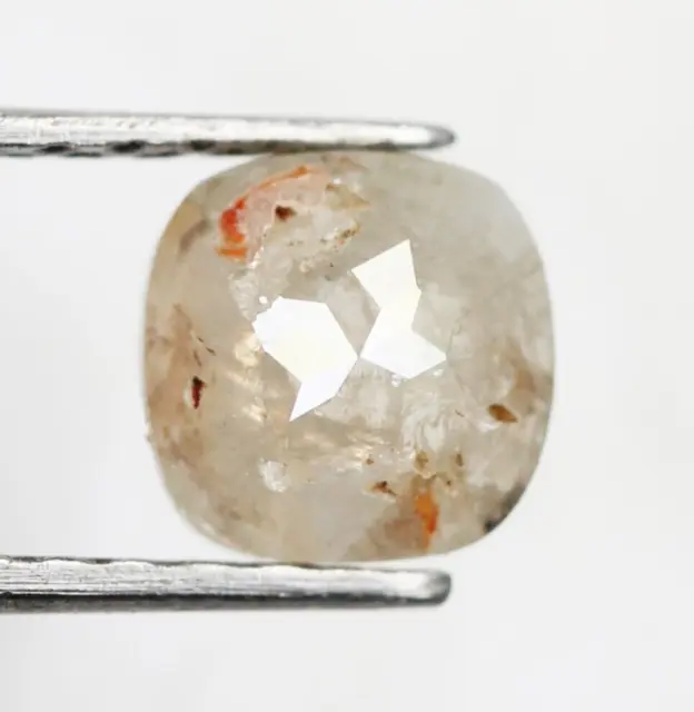 0.64 CT Natürlich Lose Salz Und Pfeffer Kissen Form Diamant für Verlobungsring