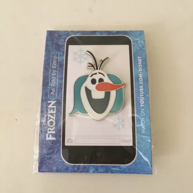 DISNEY D23 EXPO Exclusive Frozen Olaf Emoji Pin Oh My Disney NEW 9.99