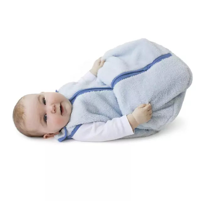 Sleep Nest Teddy Baby Sleeping Bag Sack for Boys and Girls Infants and Newborns,